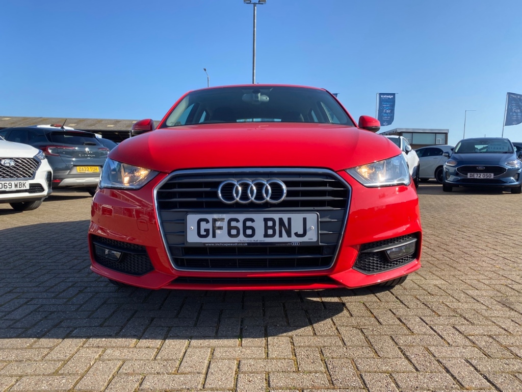 Audi A1 1.4 Tfsi Sport S Tronic GF66BNJ Red #3