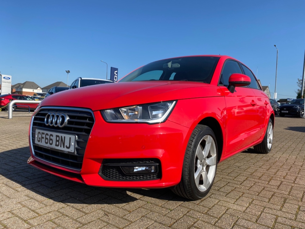 Audi A1 1.4 Tfsi Sport S Tronic GF66BNJ Red #2