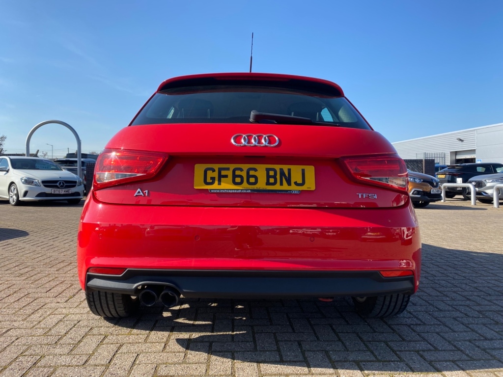 Audi A1 1.4 Tfsi Sport S Tronic GF66BNJ Red #5