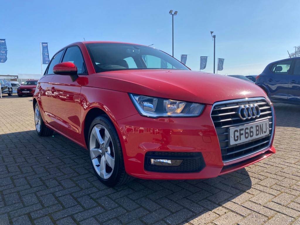 Audi A1 1.4 Tfsi Sport S Tronic Red