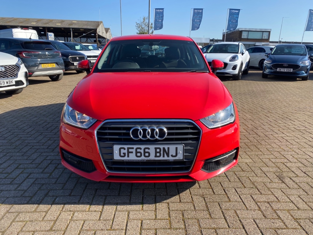Audi A1 1.4 Tfsi Sport S Tronic GF66BNJ Red #4