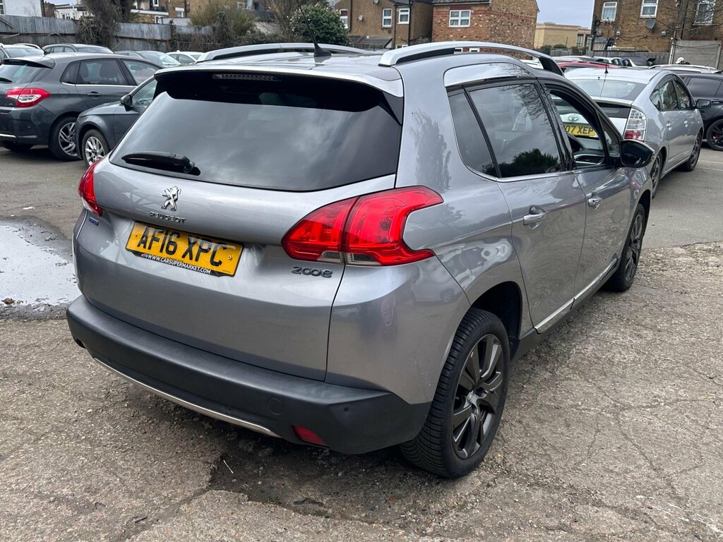 Peugeot 2008 1.2 Puretech Feline Eat Euro 6 Ss Mistral AF16XPC Grey #6