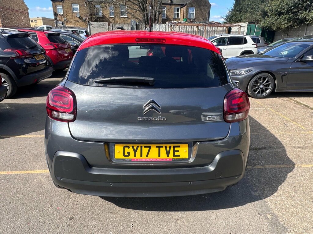 Citroen C3 1.2 Puretech Flair Eat6 Euro 6 Ss GY17TVE Grey #5