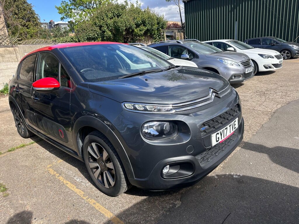Citroen C3 1.2 Puretech Flair Eat6 Euro 6 Ss GY17TVE Grey #3