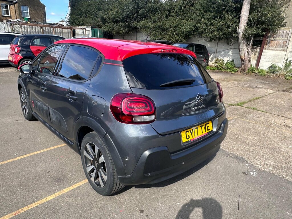 Citroen C3 1.2 Puretech Flair Eat6 Euro 6 Ss GY17TVE Grey #4