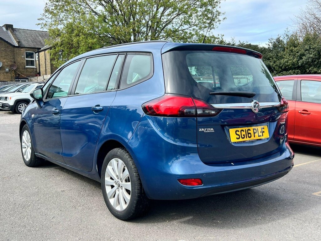 Vauxhall Zafira Tourer 1.4I Turbo Design Euro 6 SG16PLF Blue #4