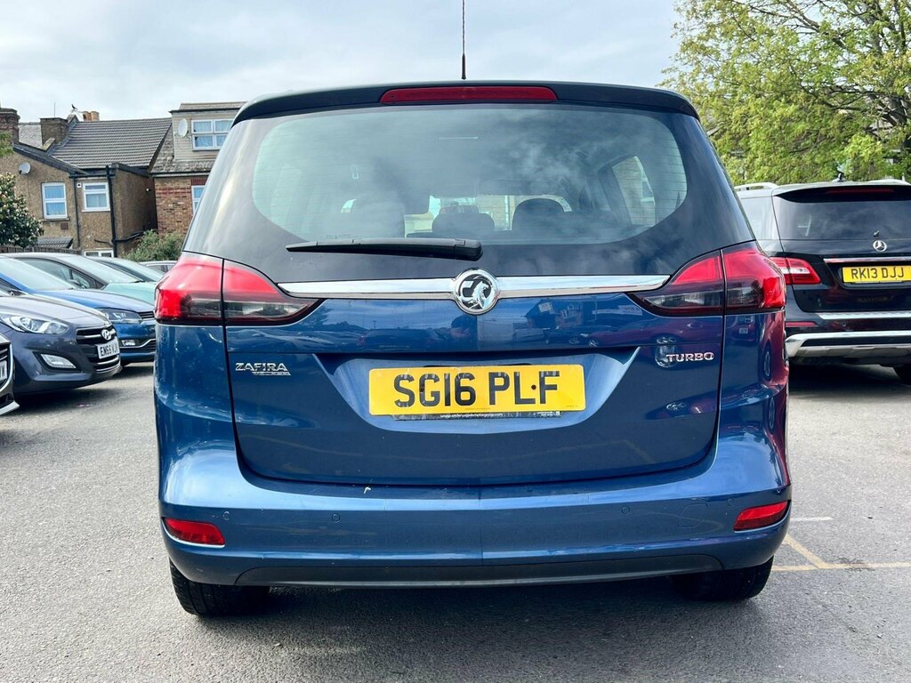 Vauxhall Zafira Tourer 1.4I Turbo Design Euro 6 SG16PLF Blue #5