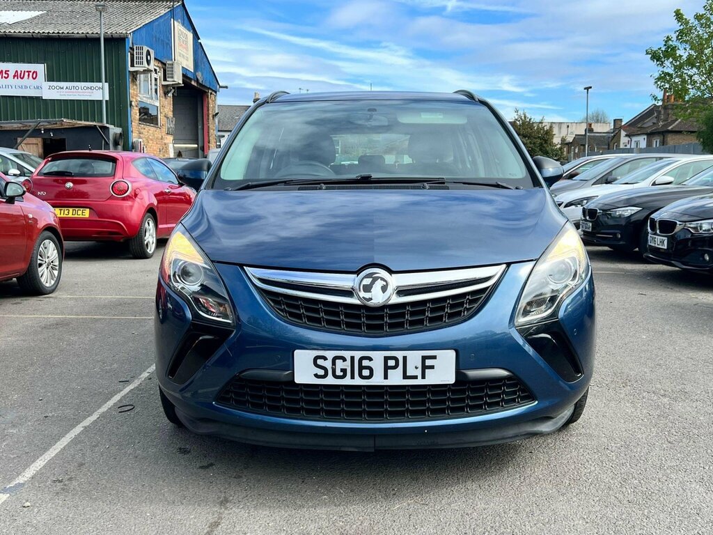 Vauxhall Zafira Tourer 1.4I Turbo Design Euro 6 SG16PLF Blue #2