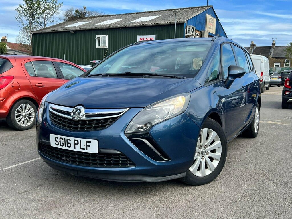 Vauxhall Zafira Tourer 1.4I Turbo Design Euro 6 SG16PLF Blue #3