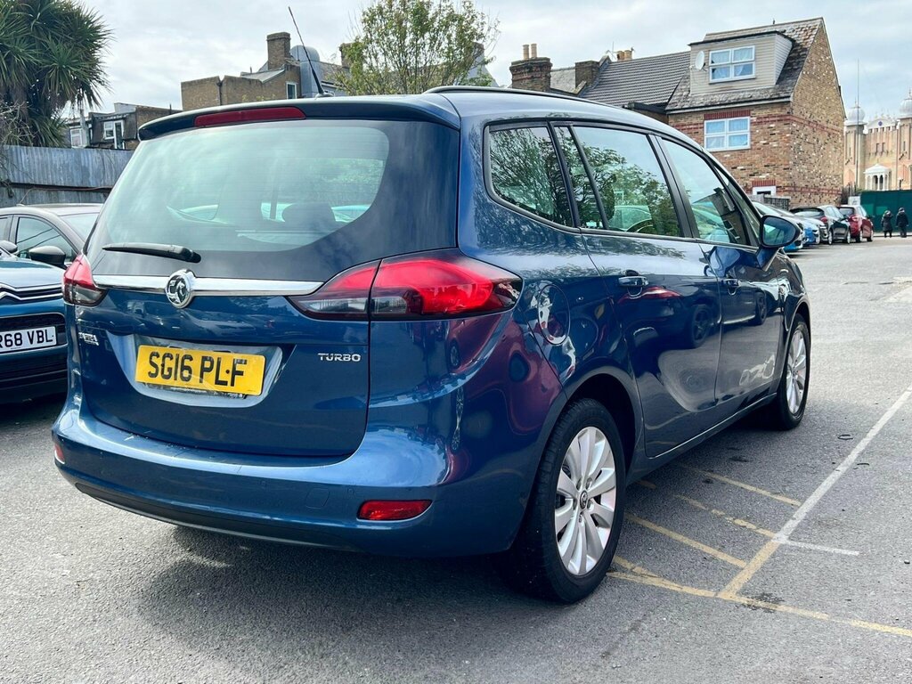 Vauxhall Zafira Tourer 1.4I Turbo Design Euro 6 SG16PLF Blue #6