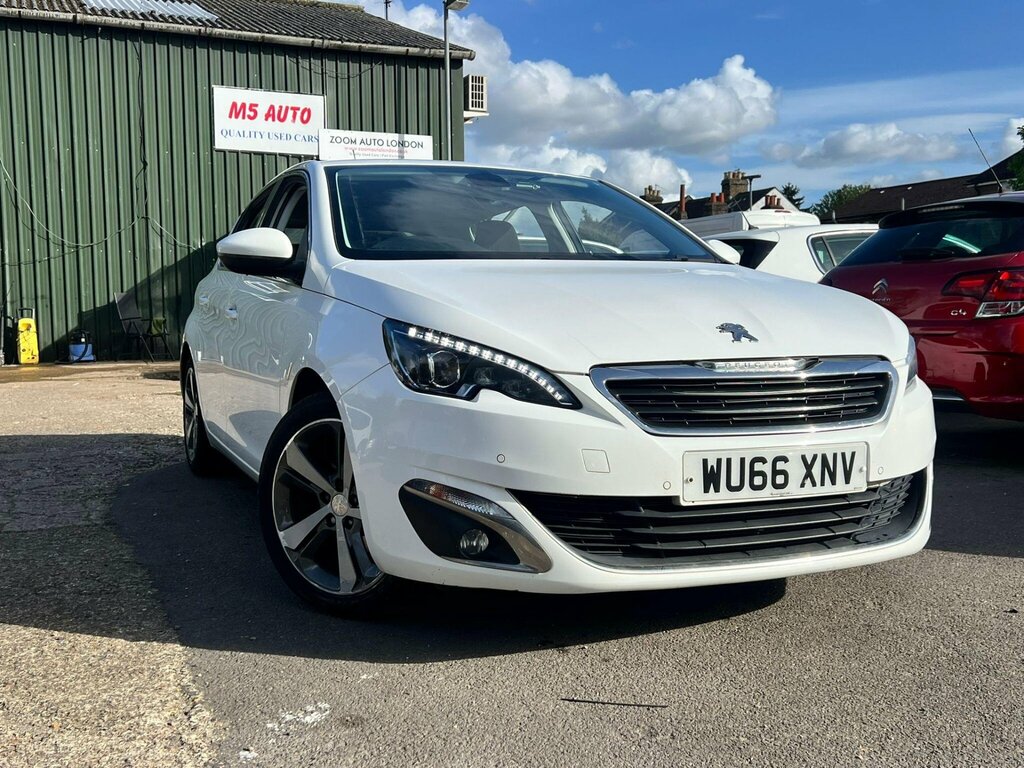 Peugeot 308 1.2 Puretech Allure Eat Euro 6 Ss White