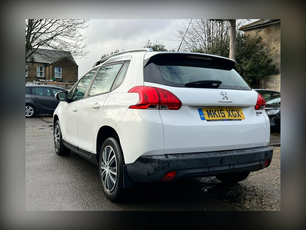 Peugeot 2008 1.2 E-vti Puretech Active Egc Euro 6 Ss White #4