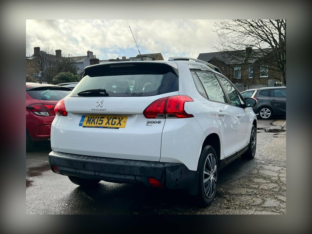 Peugeot 2008 1.2 E-vti Puretech Active Egc Euro 6 Ss White #6