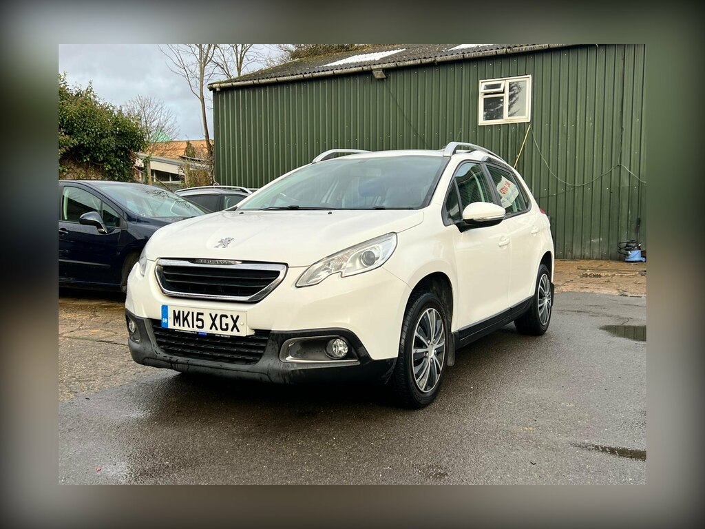 Peugeot 2008 1.2 E-vti Puretech Active Egc Euro 6 Ss White