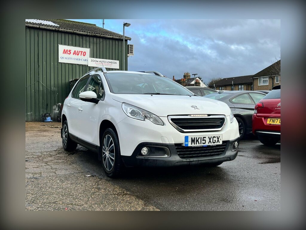 Peugeot 2008 1.2 E-vti Puretech Active Egc Euro 6 Ss White #2