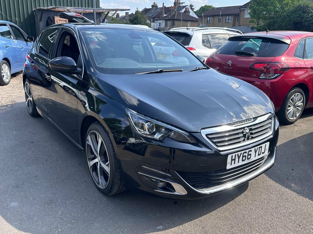 Peugeot 308 1.2 Puretech Gt Line Eat Euro 6 Ss Black