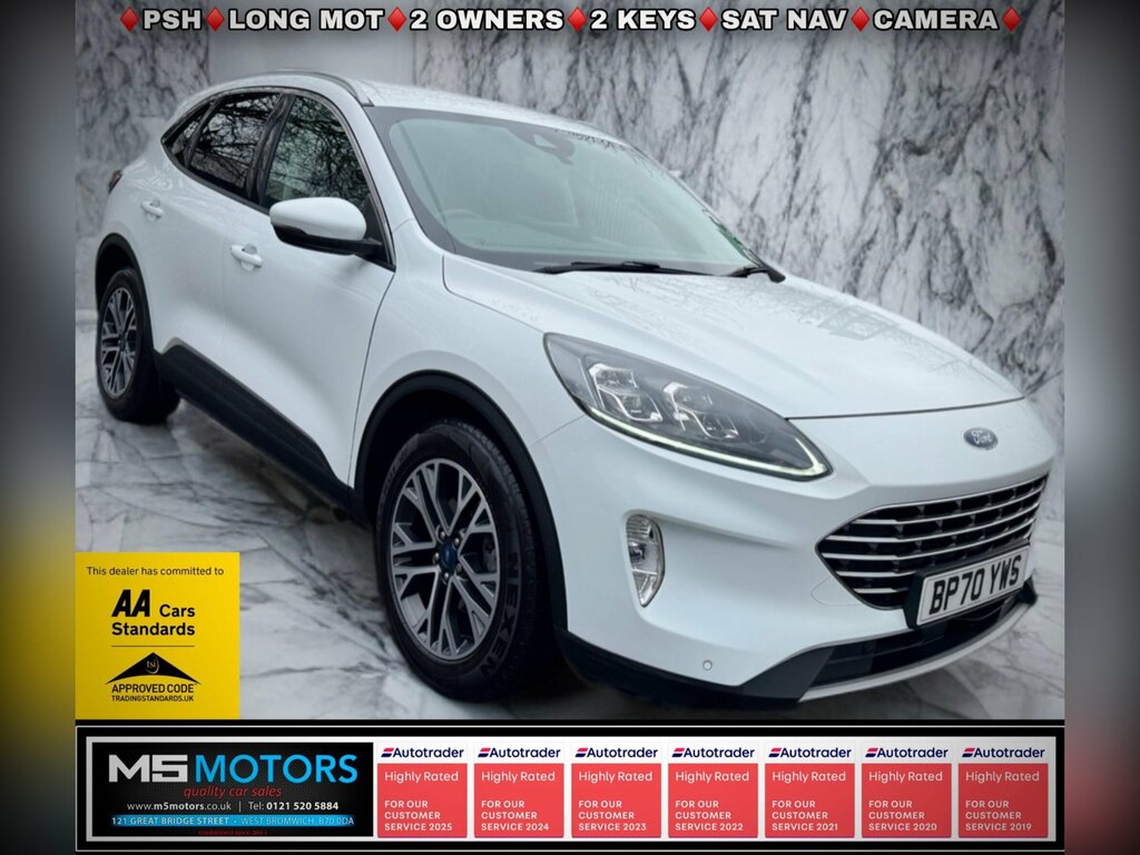 Ford Kuga 1.5 Ecoblue Titanium Edition Euro 6 Ss White