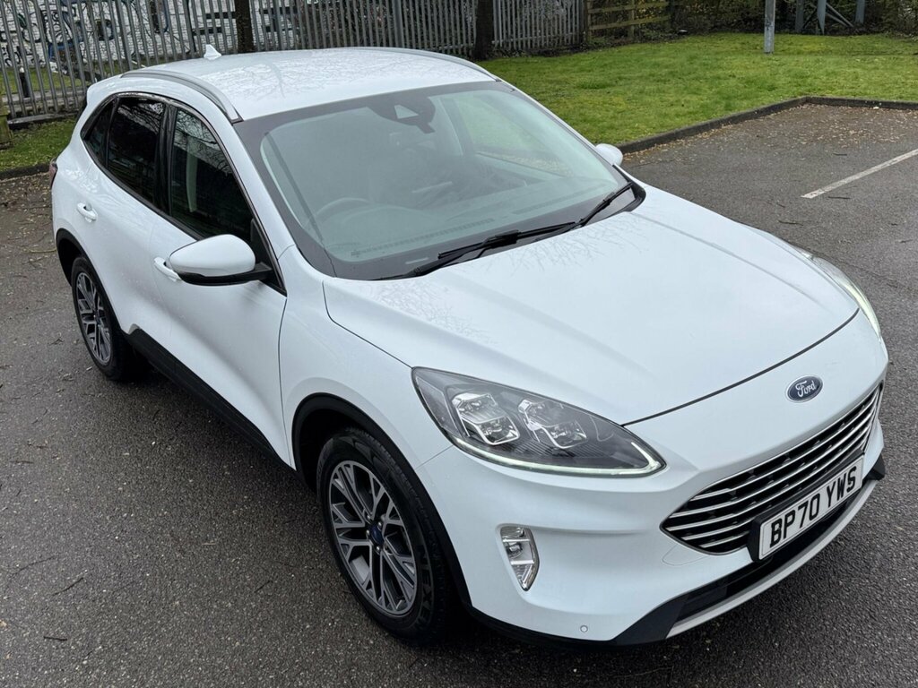 Ford Kuga 1.5 Ecoblue Titanium Edition Euro 6 Ss BP70YWS White #3