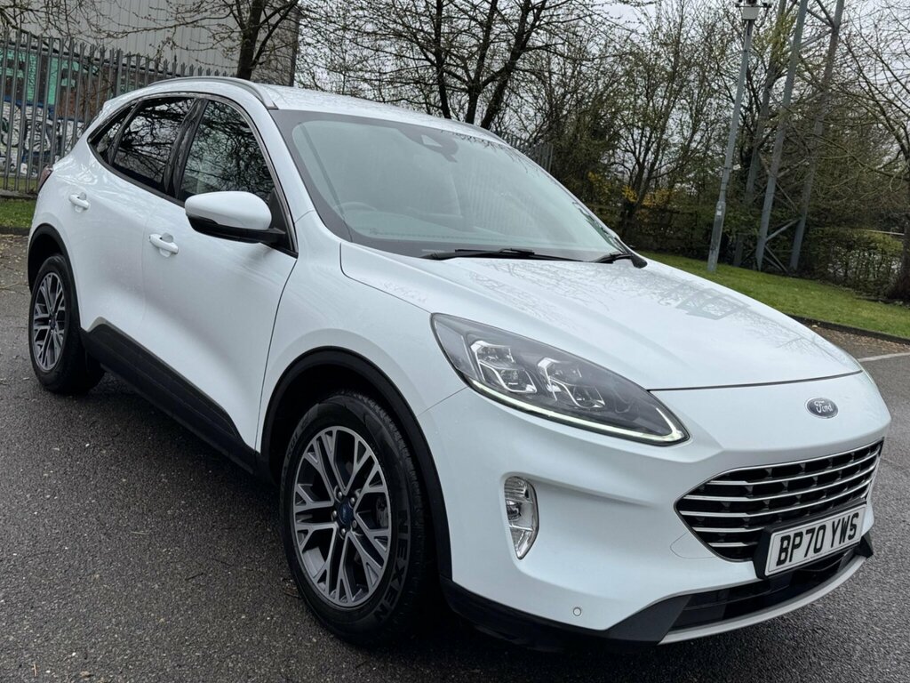 Ford Kuga 1.5 Ecoblue Titanium Edition Euro 6 Ss BP70YWS White #2