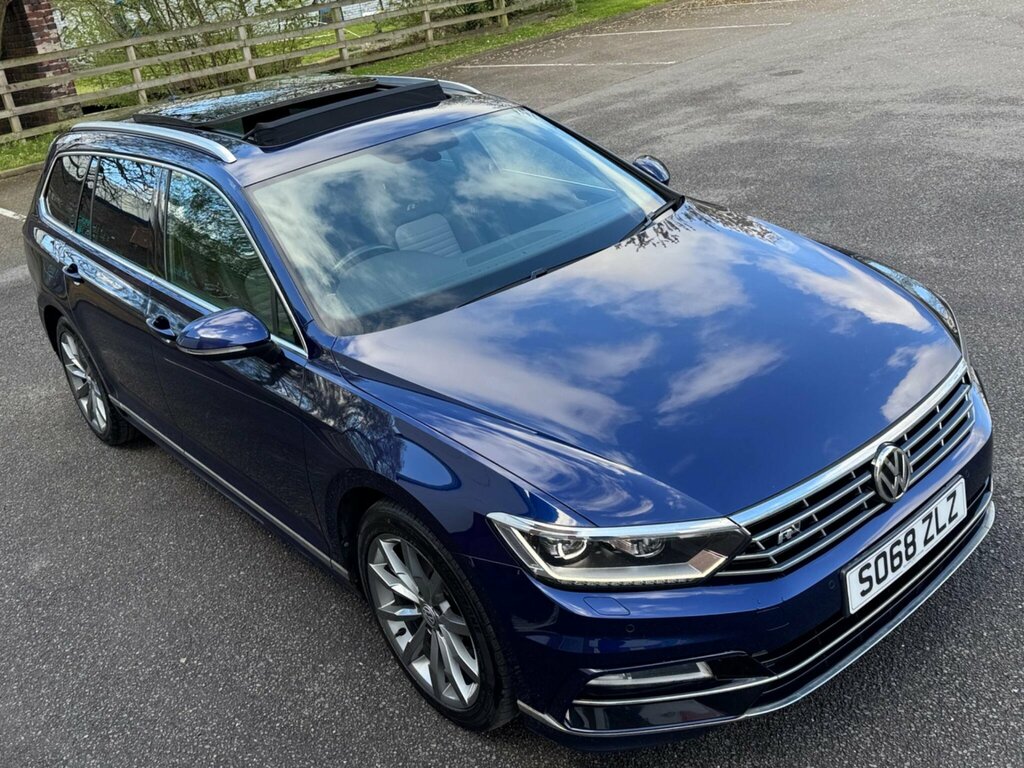 Volkswagen Passat 2.0 Tdi R-line Euro 6 Ss SO68ZLZ Blue #2