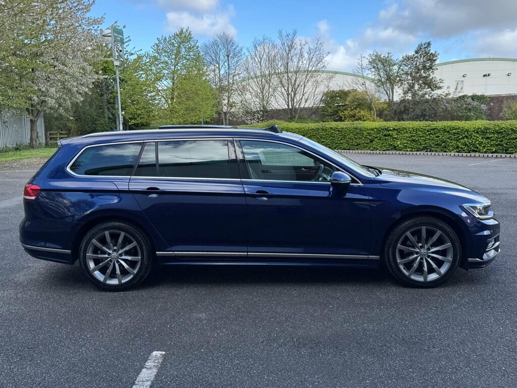 Volkswagen Passat 2.0 Tdi R-line Euro 6 Ss SO68ZLZ Blue #3