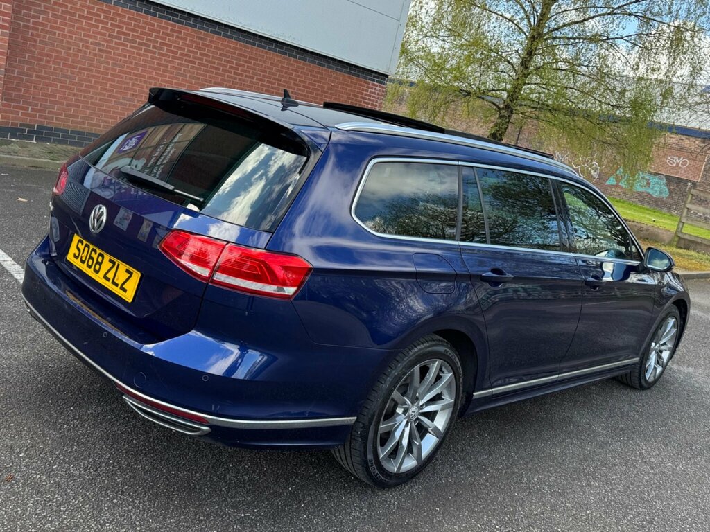 Volkswagen Passat 2.0 Tdi R-line Euro 6 Ss SO68ZLZ Blue #4