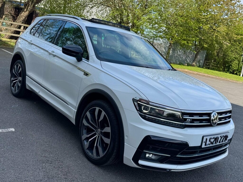 Volkswagen Tiguan 2.0 Bitdi R-line Tech Dsg 4Motion Euro 6 Ss LS20ZZD White #2
