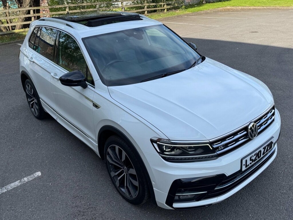 Volkswagen Tiguan 2.0 Bitdi R-line Tech Dsg 4Motion Euro 6 Ss LS20ZZD White #3