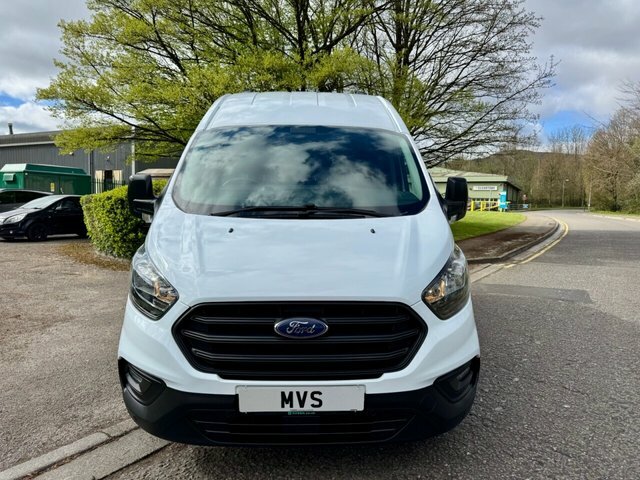 Ford Transit Custom 2020 2.0 300 Ecoblue Leader Panel Van M YS69FBV White #4