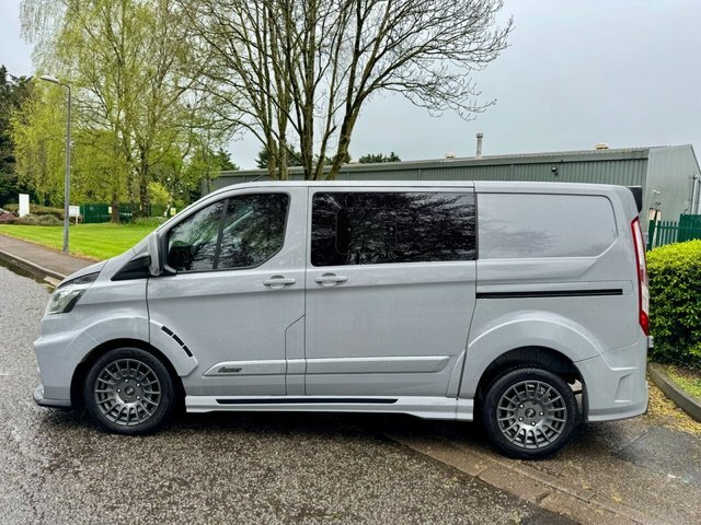 Ford Transit Custom 2023 2.0 320 Ecoblue Ms-rt Crew Van Double Cab KP23AEF Grey #5