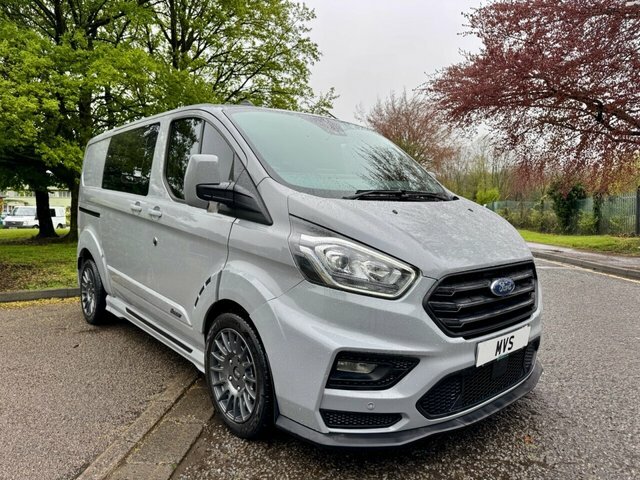 Ford Transit Custom 2023 2.0 320 Ecoblue Ms-rt Crew Van Double Cab Grey