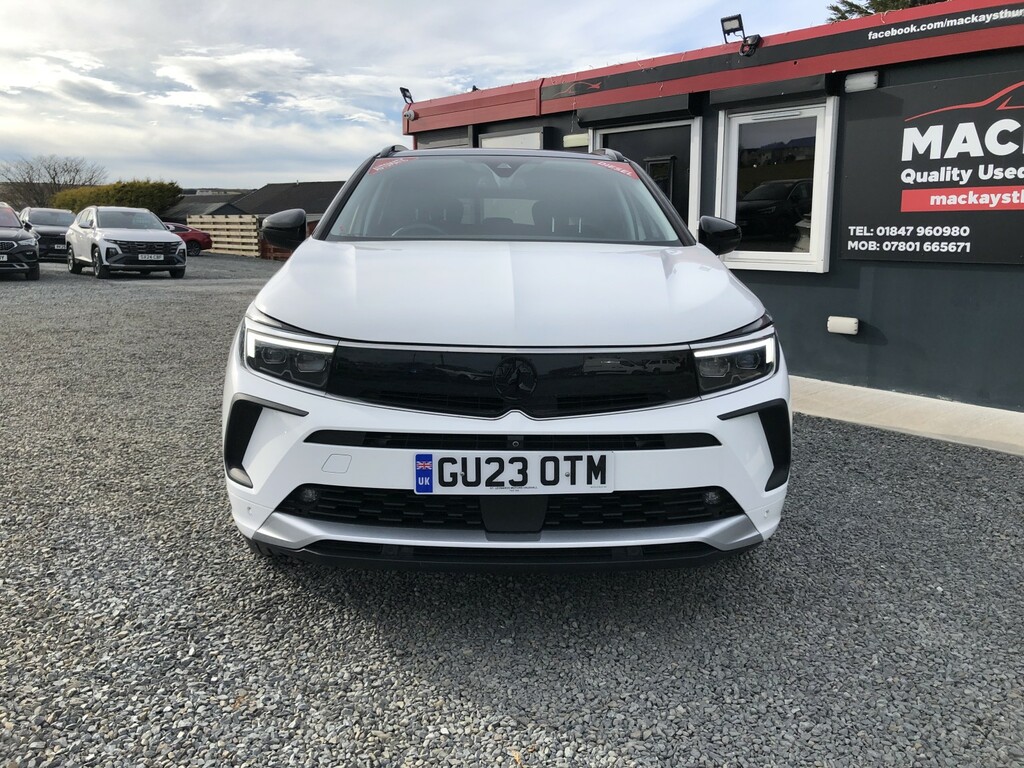 Vauxhall Grandland Suv 1.5 Turbo D Ultimate 2023 GU23OTM White #2