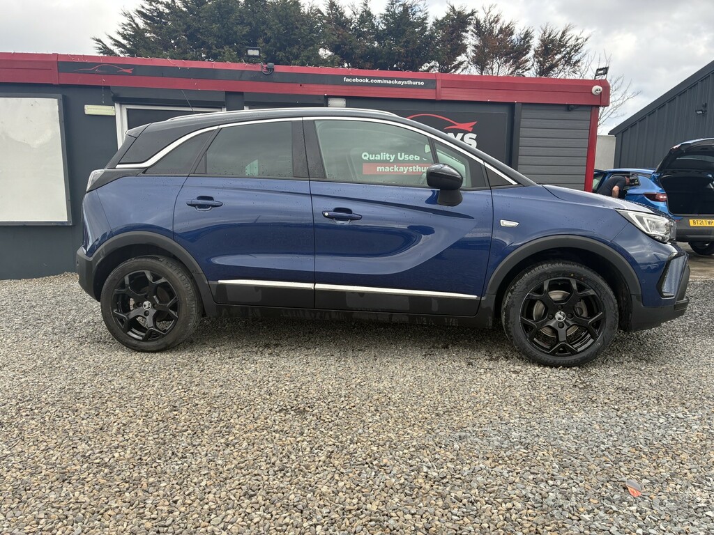 Vauxhall Crossland Suv 1.2 Turbo Ultimate 2022 HN22HVX Blue #2