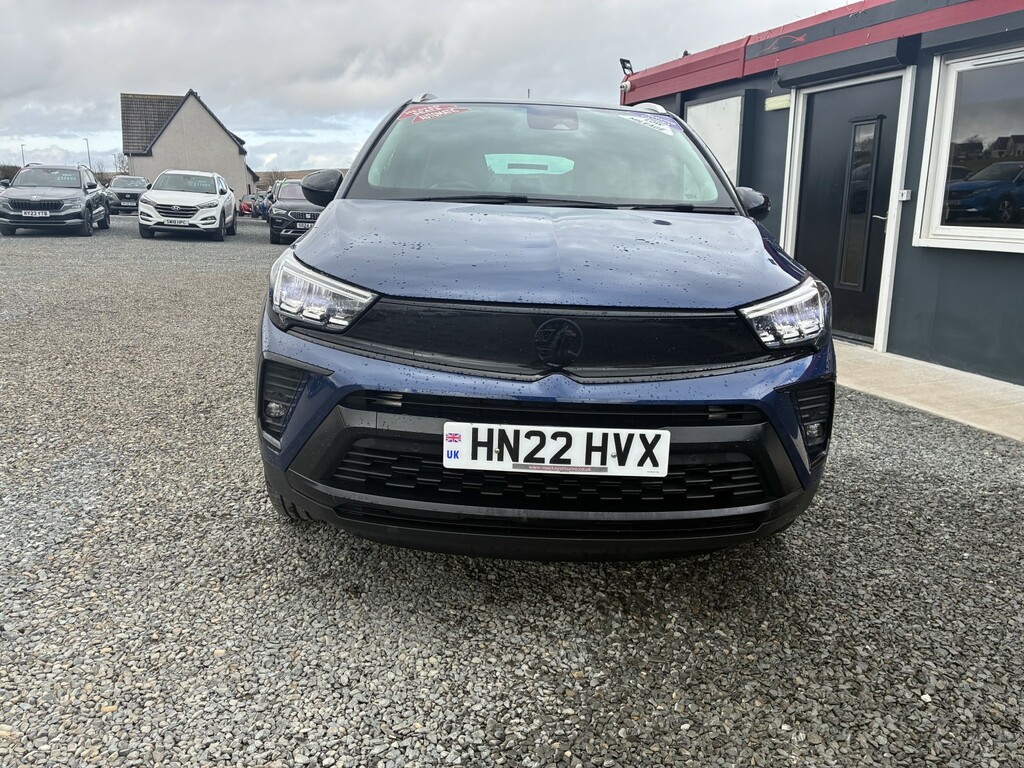 Vauxhall Crossland Suv 1.2 Turbo Ultimate 2022 HN22HVX Blue #3