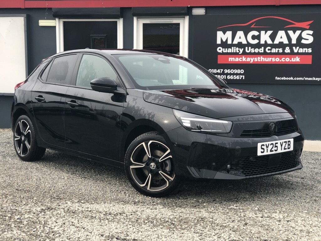 Vauxhall Corsa Hatchback 1.2 Turbo Ultimate 2025 Black