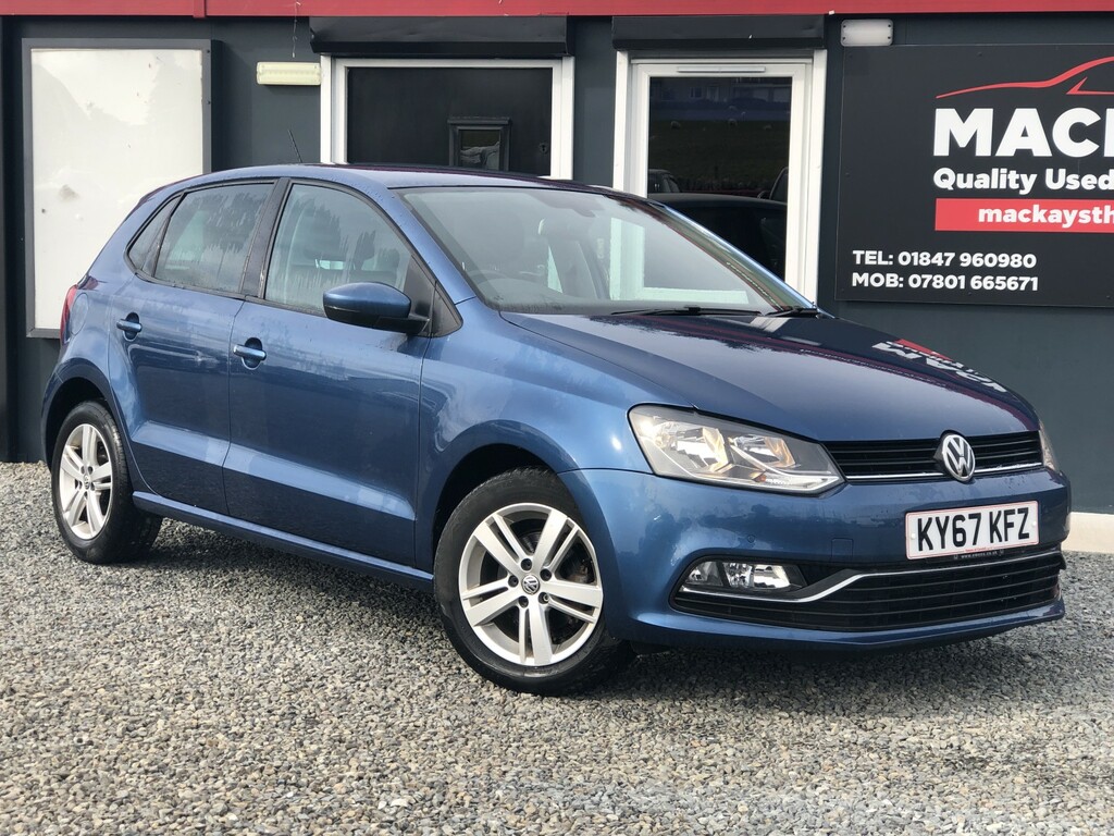 Volkswagen Polo Hatchback 1.2 Tsi Match Edition 2017 Blue