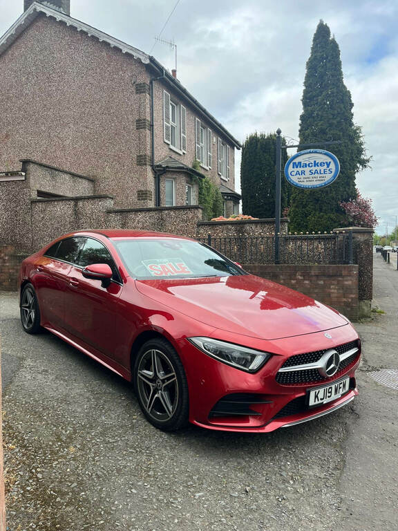 Mercedes-Benz CLS Cls 350D 4Matic Amg Line 9G-tronic KJ19WFM Red #2