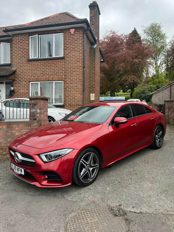Mercedes-Benz CLS Cls 350D 4Matic Amg Line 9G-tronic KJ19WFM Red #5
