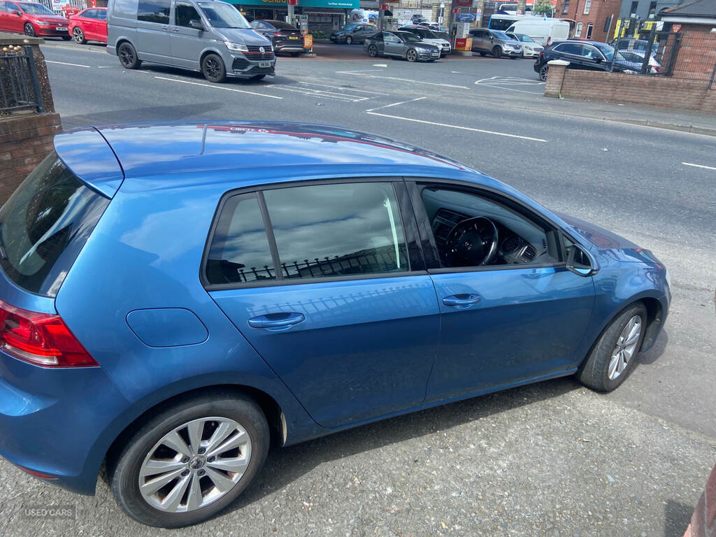Volkswagen Golf 1.6 Tdi 105 Se UUI6534 Blue #6