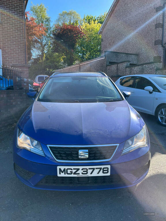 Seat Leon 1.6 Tdi Se Dynamic Ez MGZ3778 Blue #4