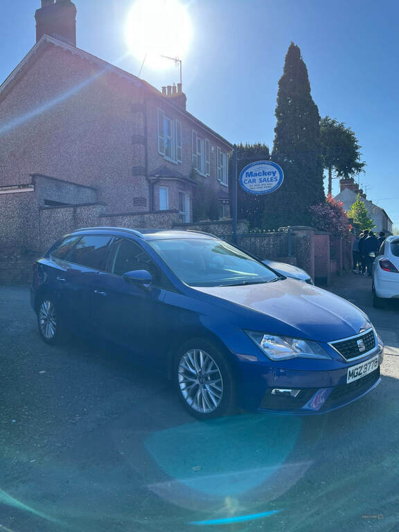 Seat Leon 1.6 Tdi Se Dynamic Ez MGZ3778 Blue #5