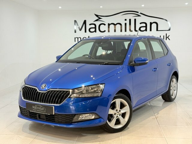 Skoda Fabia 1.0 Tsi Se L Hatchback Euro 6 S NX20WLO Blue #6