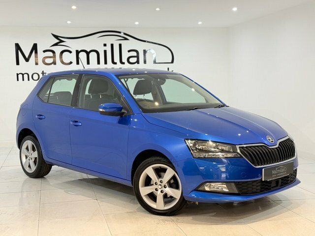 Skoda Fabia 1.0 Tsi Se L Hatchback Euro 6 S NX20WLO Blue #3