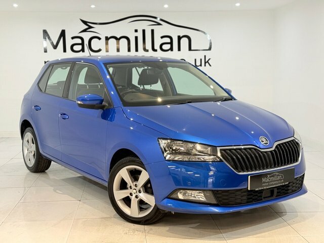 Skoda Fabia 1.0 Tsi Se L Hatchback Euro 6 S NX20WLO Blue #2