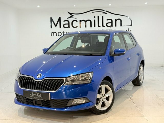 Skoda Fabia 1.0 Tsi Se L Hatchback Euro 6 S NX20WLO Blue #5
