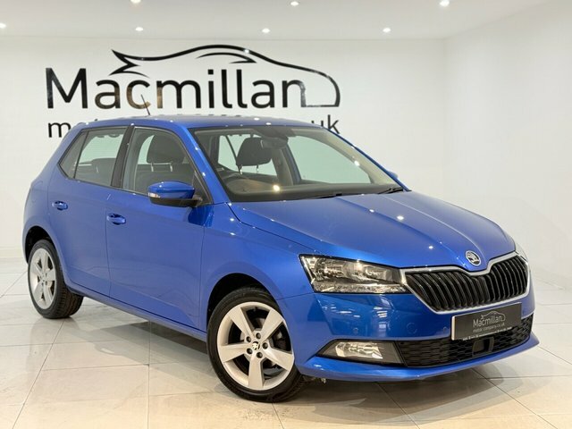 Skoda Fabia 1.0 Tsi Se L Hatchback Euro 6 S Blue
