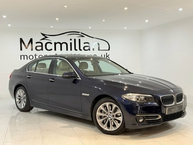 BMW 5 Series 2.0 528I Luxury Saloon Euro 6 S S NY64BAA Blue #3