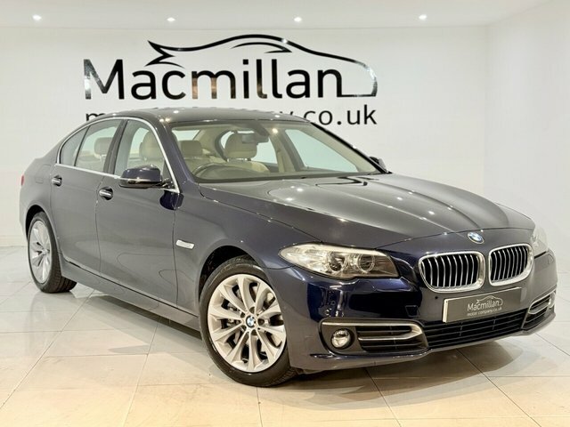 BMW 5 Series 2.0 528I Luxury Saloon Euro 6 S S Blue