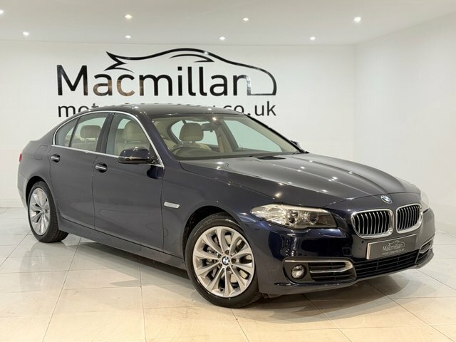 BMW 5 Series 2.0 528I Luxury Saloon Euro 6 S S NY64BAA Blue #2