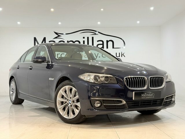 BMW 5 Series 2.0 528I Luxury Saloon Euro 6 S S NY64BAA Blue #4